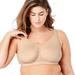 Comfort Choice Women's Plus Size Wireless Ruched Bra