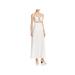 Fame And Partners Womens Cut Out V-Neck Maxi Dress