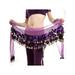 Sexy Chiffon Belly Dance Hip Scarf 58 Coins Sequins Belts Belts Skirts Wraps