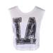 Audrey 3+1 Sporty Funk LA City Print Crew Neck Jersey Knit Muscle Tank Top