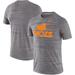 Tennessee Volunteers Nike Big & Tall Historic Logo Velocity Space Dye Performance T-Shirt - Charcoal