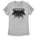 Women's Zack Snyder Justice League Batman Comic Logo Graphic Tee