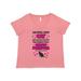 Inktastic Saving One Cat Wont Change The World with Pawprints Adult Women's Plus Size V-Neck Female Mauve 3X