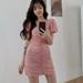 Women's Dresses Summer Cute Ladies Dress Floral Women Clothing Korean Style Short Sleeve Women's wear 2021 summer Beach Dress