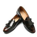 Rotosw Men's Dress Shoes Slip On Buckle Formal Casual Loafers