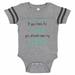 Adorable Niece/Nephew Baseball Bodysuit Raglan â€œIf You Think I'm Cute You Should See My Uncleâ€� Cute Uncle Newborn Shirt Gift - Baby Tee, 3-6 months, Grey & Black Short Sleeve