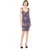 Nicole Miller Artelier MULTICOLOR Hanging Flower Sweetheart Dress, US Petite