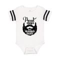 Inktastic Proud Owner of a Bearded Daddy Infant Short Sleeve Bodysuit Unisex