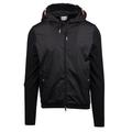 Moncler Hooded Knit Jacket in Black