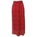 Retro Slim Fit Skirt For Women High Waist Stretchy Double Lace Layer Chiffon Maxi Long Skirt Summer Boho Wrap Long Beach Holiday Maxi Skirt Dress Off White 3XL