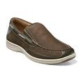 Mens Florsheim Lakeside Slip On Boat Shoe Brown Leather Suede Loafer 13158-200