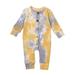 Farrubbyine8 Newborn Baby Boy Girl Romper Breasted Jumpsuits Summer Outfit