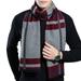 Cold Weather Scarves Thick Cashmere Scarf for Men style 1