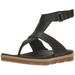 SOREL - Women's Torpeda Ankle Strap Sandals Black/Elk - 7.5 B(M) US