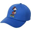 Disney Women's Baseball Cap Minnie Mouse Curved Brim Snap-Back Hat