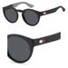 Sunglasses Tommy Hilfiger Th 1555 /S 008A Black Gray / IR gray blue lens