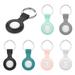 For Apple AirTag Silicone Loop Holder Keyring Carry Case Keychain Air Tag pet