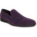 Vangelo Men Dress Shoe KING-5 Loafer Slip On Formal Tuxedo for Prom and Wedding Purple 13M