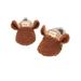 Xingqing Baby Booties Boy Girl Crib Pram Shoes Winter Soft Snow Boots Prewalker 12-18 Months