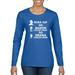 Black Pride History Rosa Sat So Martin Could Walk so 44 Could Run Pop Culture Womens Graphic Long Sleeve T-Shirt, Royal, X-Large