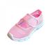 Sonbest Fashion Spring Summer Baby Boy Girl Solid Pedal Shoes Toddler Children Hollow Breathable Shoes Pink 30
