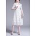 Women Soft Fascinating Lace Slim Party Dress