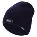 FLOSO Mens Plain Thermal Knitted Waterproof Winter Hat