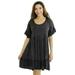 21646-MEDDENIM-M Riviera Sun Dress / Dresses for Women (Black Denim, X-large)