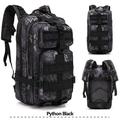 Piscis Military Tactical Backpack, 30L Large Military Pack Army 3 Day Assault Pack Molle Bag Rucksack for Outdoor Hiking Camping Hunting