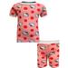 Hello Kitty Girls' Hello Kitty Pink Polka Dot Toddler Girls Shortie Pajamas (3T)