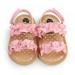 Baby Girl Shoes Toddler Flats Sandals Premium Soft Sole Anti-Slip Summer Fashion Sandal Non-slip Walking Shoes