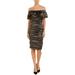 Nicole Miller Artelier CHARCOAL Sheath Dress, US 8