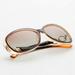 Classic Oval Retro Plastic Frame Vintage Inspired Sunglasses, Oversized Womens UV Sunglasses