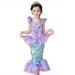 150Cm Summer Style Children'S Dress Christmas June 1 Children'S Day Performance Dress Mermaid Princess Dress Girls' Dress