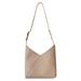 Zewfffr Hit Color PU Leather Handbags Women Large Capacity Shoulder Bag (Camel)