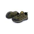 Wazshop - Mens Safety Trainers Boots Steel Toe Cap Hiking Shoes Work Light Honey 7-13.5 US