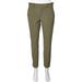 Polo Ralph Lauren Ladies Cropped Skinny Trousers In Green
