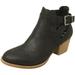 Fergalicious By Fergie Women's Banger Black Ankle-High Fabric Boot - 6 M