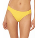 Jessica Simpson LEMON Rose Bay Textured Shirred Bikini Swim Bottom, US Small