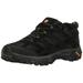 Merrell Mens Moab 2 Vent Hiking Shoe - Black Night - 10.5