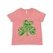 Inktastic Happy St. Patrick's Day- Green Shamrock Cutout Adult Women's Plus Size T-Shirt Female
