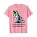 Egmy Women Funny Printed T-Shirt Casual Short Sleeve O-Neck Tops