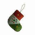 Bloomka Christmas Tree Cute Pendant Christmas Peach Heart Five-Pointed Star Pendant Toy