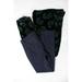 Pre-owned424 Fifth Lord & Taylor Womens Trouser Pants Navy Blue Green Size 2 Lot 2