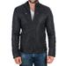 XRAY Mens Leather Jacket Coat, Sherpa Lined Faux PU Leather Aeronautical Motorcycle Biker Jacket for Men