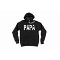 Papa Hoodie, Papa, Grandpa Hoodie, Gift For Papa, Father's Day Gift, Hunting Hoodie, Grandpa Shirt, Papa Gift, Gift For Grandpa, Hunting, Black, MEDIUM