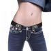 Novobey Lazy Waist Belt Women Men Simple Style Buckle-Free Elastic Invisible Leather Belts Waistband Apparel Accessories for Jeans Pants Dress Outdoor Belt Accessories Clothing