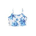 Women Summer Outfits Y2K Tank Tops Floral/Leopard Spaghetti Straps Sleeveless Crop Tops Club Streetwear