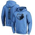 Ja Morant Memphis Grizzlies Fanatics Branded Playmaker Name & Number Pullover Hoodie - Light Blue