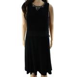 Lauren Ralph Lauren NEW Black Womens Size 4P Petite Sheath Dress